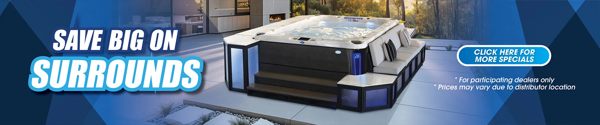Calspas hot tub being used in a family setting - Merced